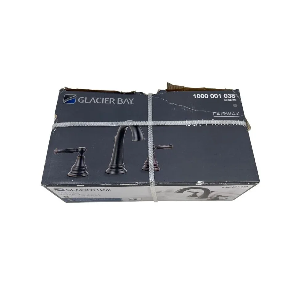 Glacier Bay Fairway Bath Faucet - Bronze (1000 001 038) - NIB - Picture 2 of 6